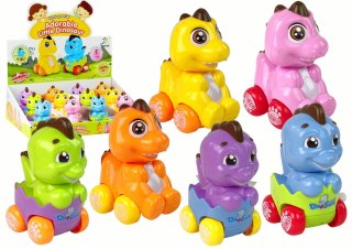 AUTO DINOZAUR W JAJKU DINO AUTKO NAKRĘCANY