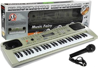 KEYBOARD MQ807 ORGANY PIANINKO + MIKROFON USB