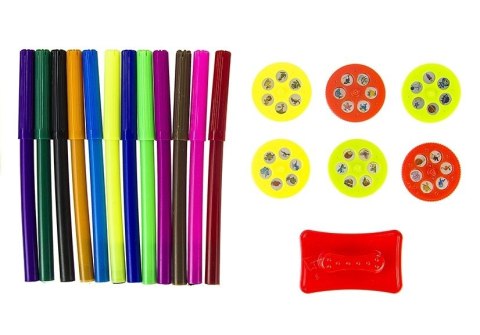 PROJEKTOR RZUTNIK RAKIETA DO MALOWANIA 36 OBRAZKÓW