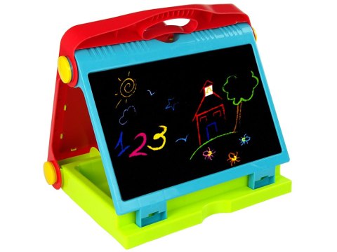 TABLICA SKŁADANA W WALIZKĘ DWUSTRONNA 2W1 NA KREDĘ