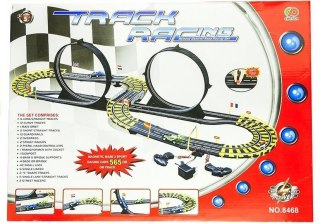TOR SAMOCHODOWY TRACK RACING DWA AUTA 565 CM