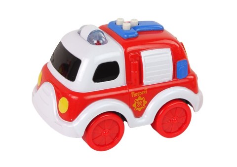 ZESTAW STRAŻ REMIZA STRAŻACKA Z DŹWIĘKIEM