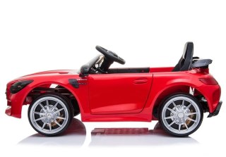AUTO DLA DZIECI NA AKUMULATOR MERCEDES GTR CZERWONY