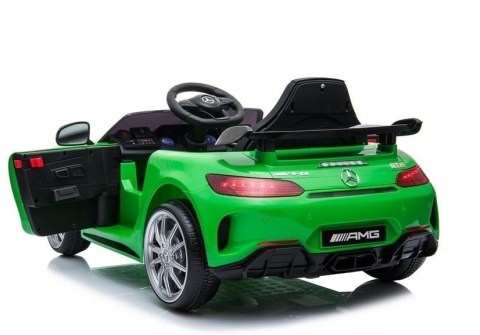 AUTO DLA DZIECI NA AKUMULATOR MERCEDES GTR ZIELONY