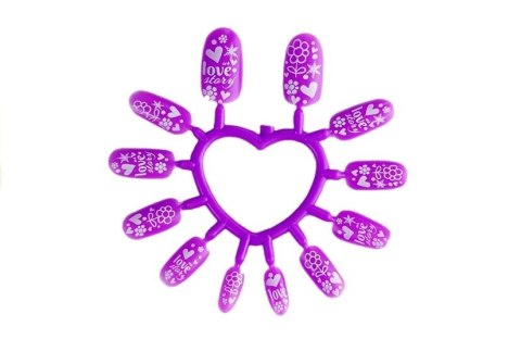 DZIECIĘCY ZESTAW DO MALOWANIA PAZNOKCI + LAMPA