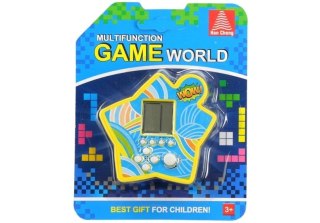 GRA ELEKTRONICZNA KIESZONKOWA TETRIS GWIAZDKA ŻÓŁTY