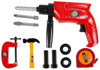 ZESTAW NARZĘDZI W WALIZCE WIERTARKA ŚRUBY