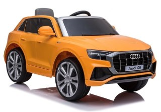 AUTO NA AKUMULATOR AUDI Q8 JJ2066 ŻÓŁTY LAKIEROWANY