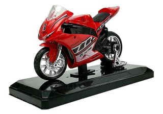 SPORTOWY MOTOCYKL Z DŹWIĘKAMI 1:18 4 KOLORY