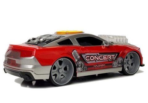 AUTO DJ Z PANELEM I GŁOŚNIKI MUZYKA ŚWIATŁA