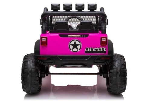 AUTO DLA DZIECI NA AKUMULATOR JEEP JC666 RÓŻOWY