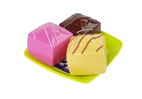 ZESTAW JEDZENIA DESER CIASTO Z TACKĄ