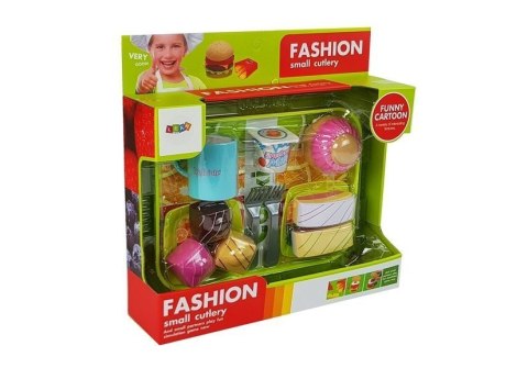 ZESTAW JEDZENIA DESER CIASTO Z TACKĄ