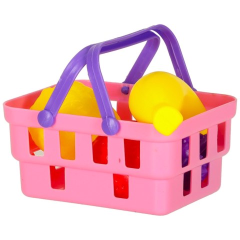 Kosz piknikowy koszyk fast food pizza burger jedzenie prowiant przekąski na piknik