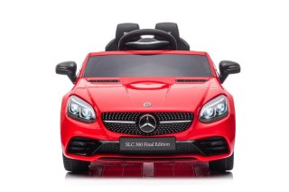 AUTO DLA DZIECI NA AKUMULATOR MERCEDES SLC 300 CZERWONY