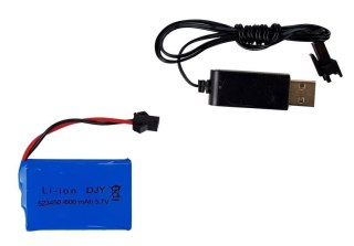 PISTOLET WYRZUTNIA AUTKO 2 W 1 ZDALNIE STEROWANY PIANKOWE KRĄŻKI BIAŁY 2,4 G