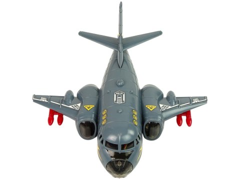 SAMOLOT TRANSPORTOWY BOMBOWIEC ŚWIATŁA DŹWIĘK