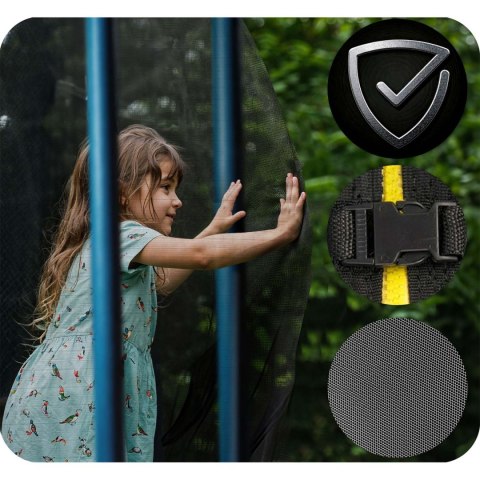 Trampolina ogrodowa 10ft/312cm z siatką wewnętrzną i drabinką Neo-Sport