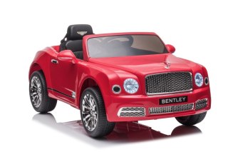 AUTO NA AKUMULATOR BENTLEY MULSANNE CZERWONY