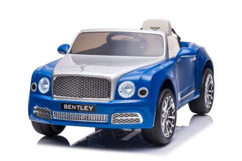 AUTO NA AKUMULATOR BENTLEY MULSANNE NIEBIESKI LAKIEROWANY
