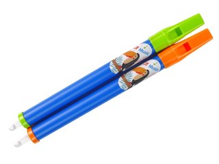 ZESTAW DWÓCH FLETÓW DLA DZIECI NIEBIESKI ZWIERZĄTKA