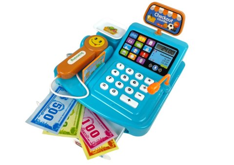 KASA SKLEPOWA WAGA OPAKOWANIA CIASTECZEK SKANER NA BATERIE