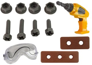 ZESTAW MAJSTERKOWICZA NARZĘDZIA ZESTAW NARZĘDZI WIERTARKA NA BATERIE