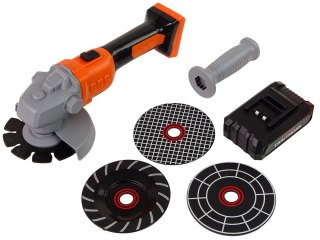 ZESTAW MAJSTERKOWICZA SZLIFIERKA NA BATERIE AKCESORIA