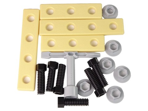 ZESTAW MAJSTERKOWICZA W PLECAKU KASK NARZĘDZIA POMARAŃCZOWY