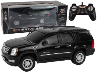 AUTO CADILLAC ESCALADE R/C CZARNY ŚWIATŁA DŹWIĘK 1:16