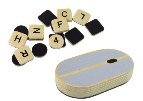 TABLICA DREWNIANA LAPTOP KREDA