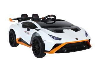 AUTO DLA DZIECI NA AKUMULATOR LAMBORGHINI STO DRIFT BIAŁE