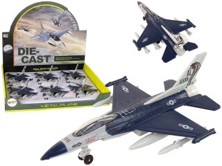 SAMOLOT NAPĘD FRYKCYJNY ŚWIATŁA DŹWIĘKI 1:72 GRANATOWY