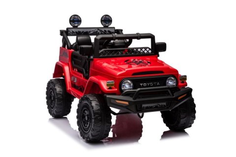 AUTO DLA DZIECI NA AKUMULATOR TOYOTA FJ CZERWONE 4x4