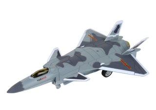 MODEL SAMOLOTU Z NAPĘDEM FRYKCYJNYM CZARNY SZARY