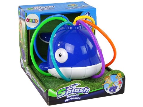 WIELORYB FONTANNA WODNA NIEBIESKA OGRÓD