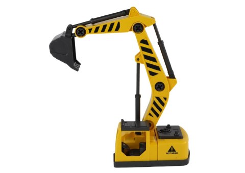 POJAZDY BUDOWLANE DŹWIĘK ŚWIATŁA 1:12 DIY BETONIARKA DŹWIG KOPARKA