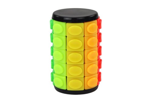 ZESTAW UKŁADANEK LOGICZNYCH WALEC 3 STOPNIE TRUDNOŚCI