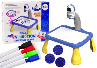 KOSMICZNY PROJEKTOR RZUTNIK DO RYSOWANIA TABLICA STOLICZEK KOSMOS