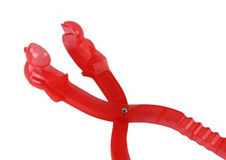 ŚNIEŻKOMAT DO ŚNIEGU MASZYNKA DO ROBIENIA ŚNIEŻEK KACZKA CZERWONA