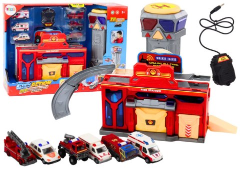 BAZA STRAŻ POŻARNA SZPITAL CENTRUM DOWODZENIA POJAZDY 6 SZT