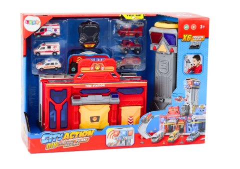 BAZA STRAŻ POŻARNA SZPITAL CENTRUM DOWODZENIA POJAZDY 6 SZT