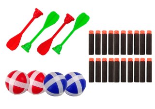 GRA ZRĘCZNOŚCIOWA TARCZA PISTOLETY STRZAŁKI KULKI KOSMOS