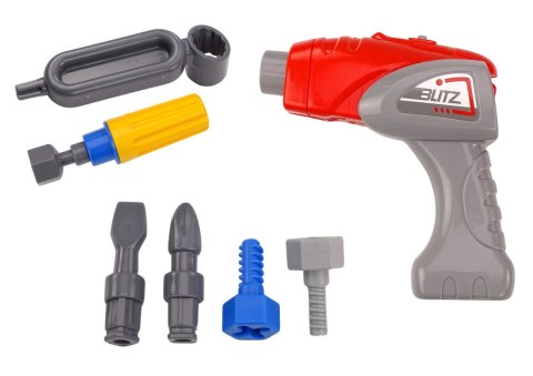 KOPARKA GĄSIENICOWA KRESKÓWKOWA DO SKRĘCANIA DIY BIAŁA