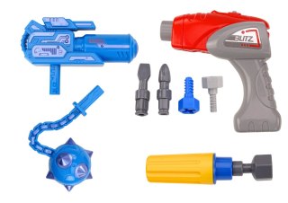 ROBOT DO SKRĘCANIA BROŃ WIERTARKA ŚRUBOKRĘT ŚWIATŁA DŹWIĘK ŻÓŁTY