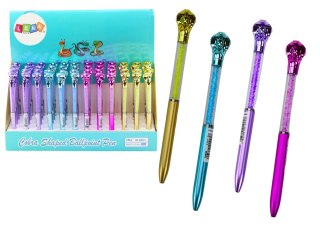 DŁUGOPIS Z KOBRĄ DIAMENCIKI NIEBIESKI WKŁAD 0.7MM MIx