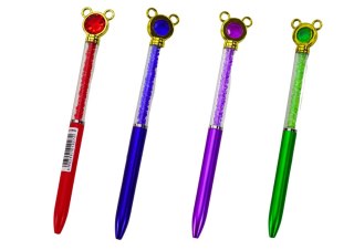 DŁUGOPIS Z MYSZKĄ DIAMENCIKI NIEBIESKI WKŁAD 0.7MM MIx