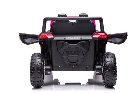 AUTO DLA DZIECI NA AKUMULATOR YSA036 RÓŻOWY 4x4