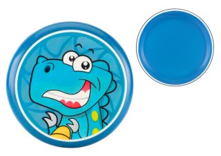 DYSK LATAJĄCY FRISBEE Z DINOZAUREM NIEBIESKI 20 CM