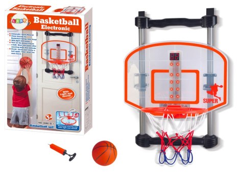 KOSZ DO GRY W DOMU KOSZYKÓWKA PIŁKA POMPKA REGULOWANY